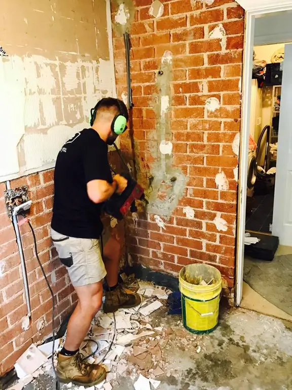 Interior demolition by Builders Queenstown.