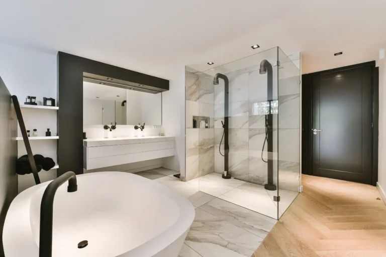 Builders Queenstown integrating Bathroom Interior Design Queenstown into new home construction from the ground up.